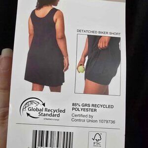 Mondetta 2 in 1 tennis dress NWT XXL